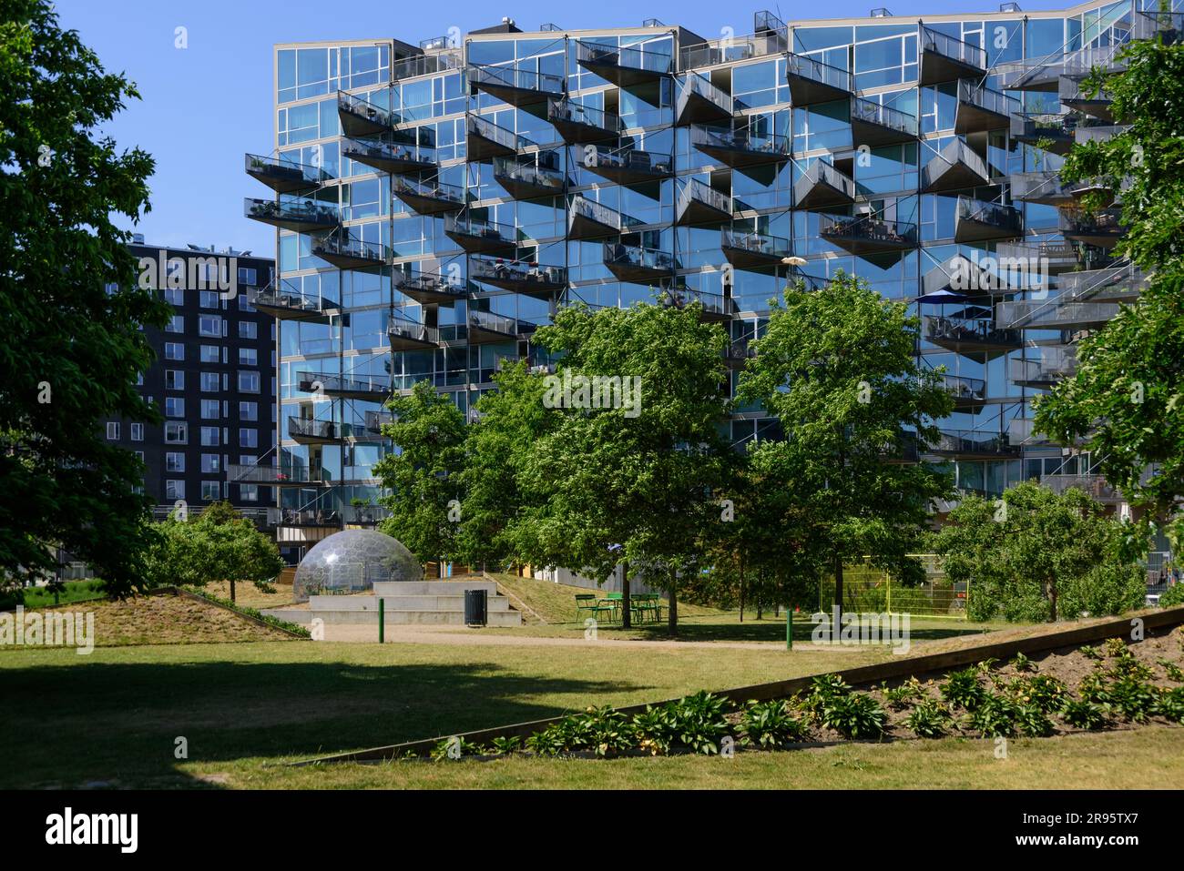 Kopenhagen, Stadtentwicklungsgebiet Ørestad // Copenhagen, City ...