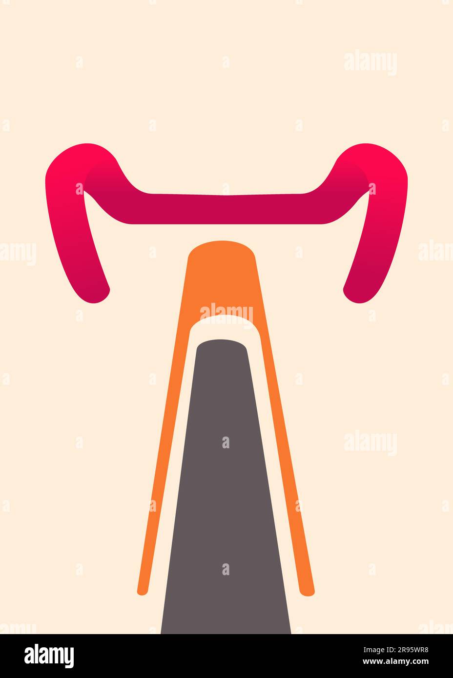 Abstract Cycling Vector road bike contemporary abstract style cycling vector illustration Stock ...