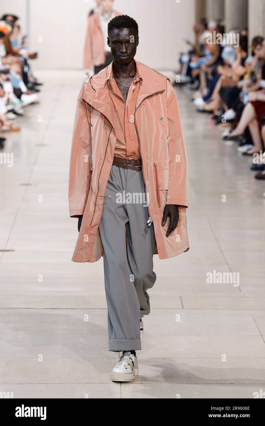 Jane Birkin attending the Hermes Menswear Spring Summer 2022 show as part  of Paris Fashion Week in Paris, France on June 26, 2021. Photo by Aurore  Marechal/ABACAPRESS.COM Stock Photo - Alamy