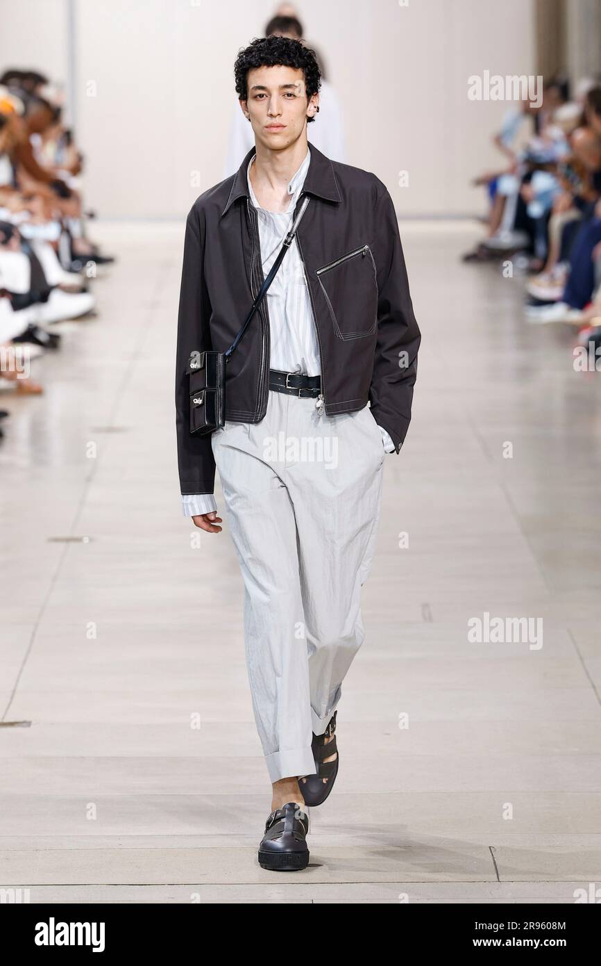 Jane Birkin attending the Hermes Menswear Spring Summer 2022 show as part  of Paris Fashion Week in Paris, France on June 26, 2021. Photo by Aurore  Marechal/ABACAPRESS.COM Stock Photo - Alamy