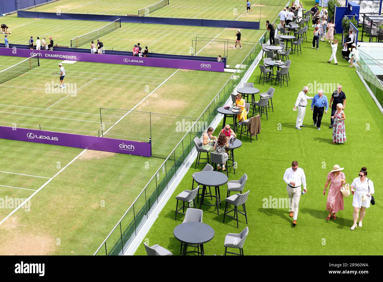 24th June 2023; Cinch Championships, Queens Club, West Kensington, London, England Cinch