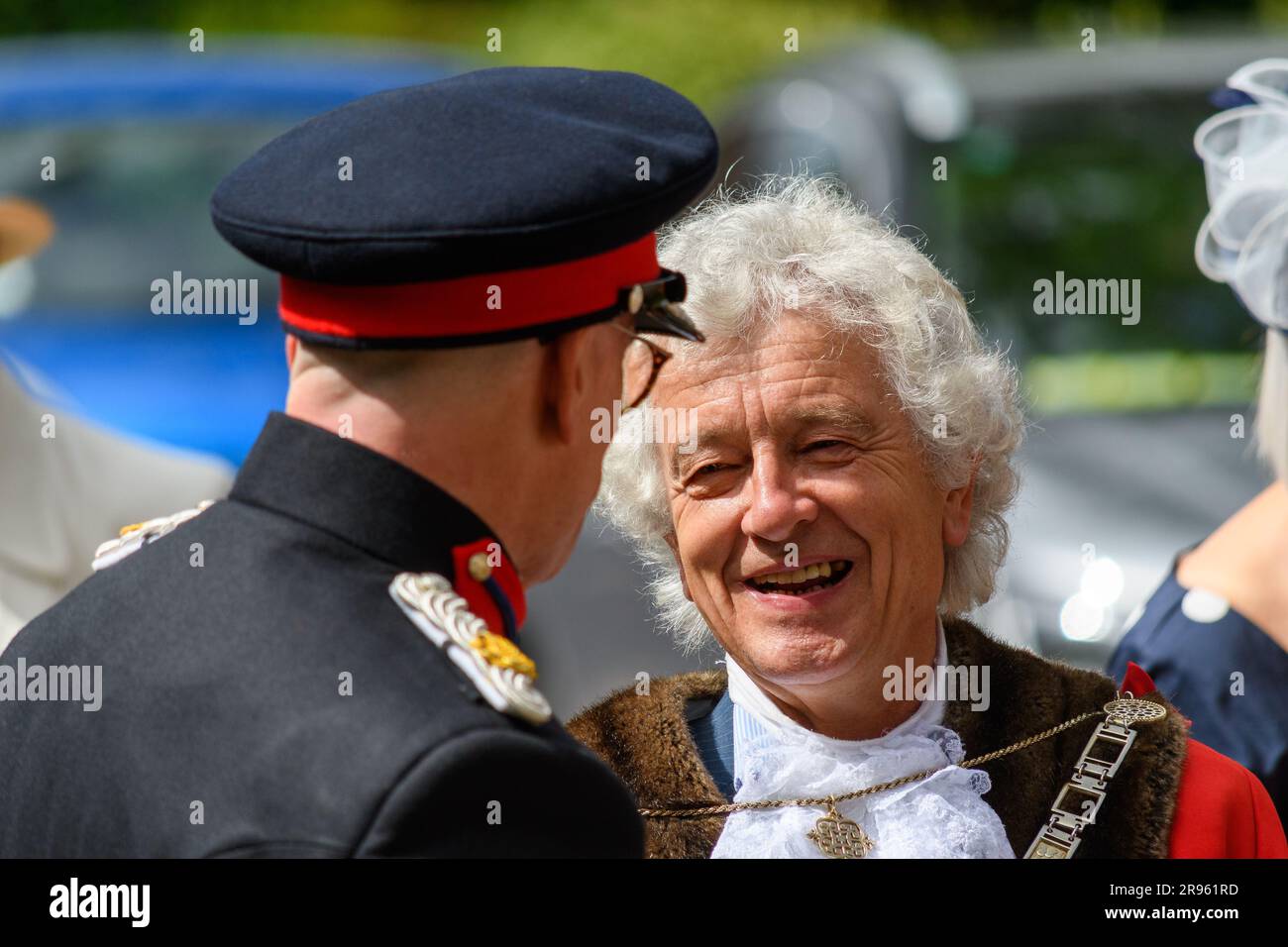 St Albans, UK, 24th June 2023, Alban Pilgrimage, a magnificent