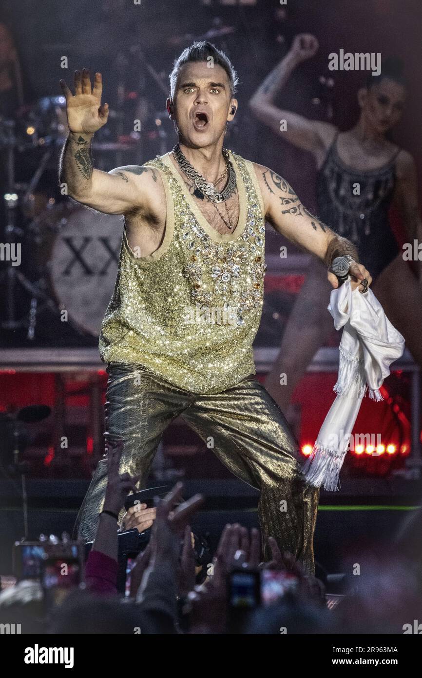 Kvaerndrup, Denmark. 10th, June 2023. The English singer, songwriter