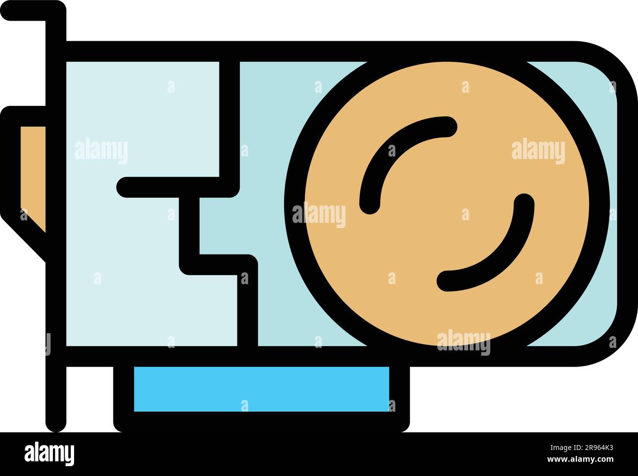 Laptop repair icon. Outline Laptop repair vector icon for web design ...
