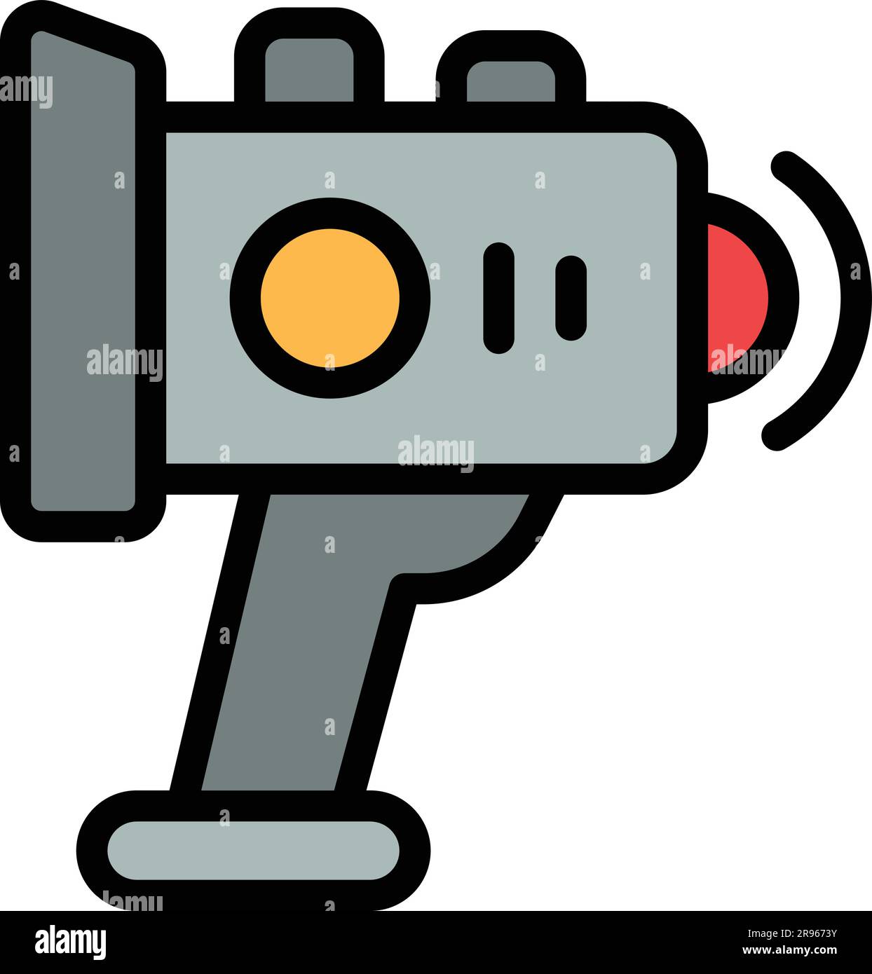 Speeding camera Stock Vector Images - Alamy