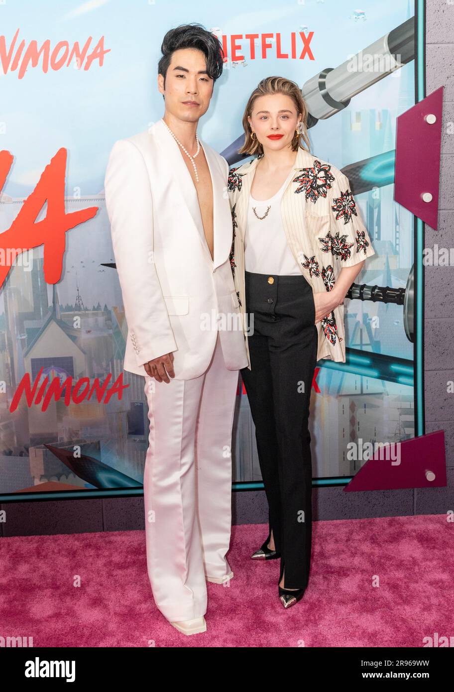 Chloe Grace Moretz Wore Louis Vuitton To The NIMONA New York Screening