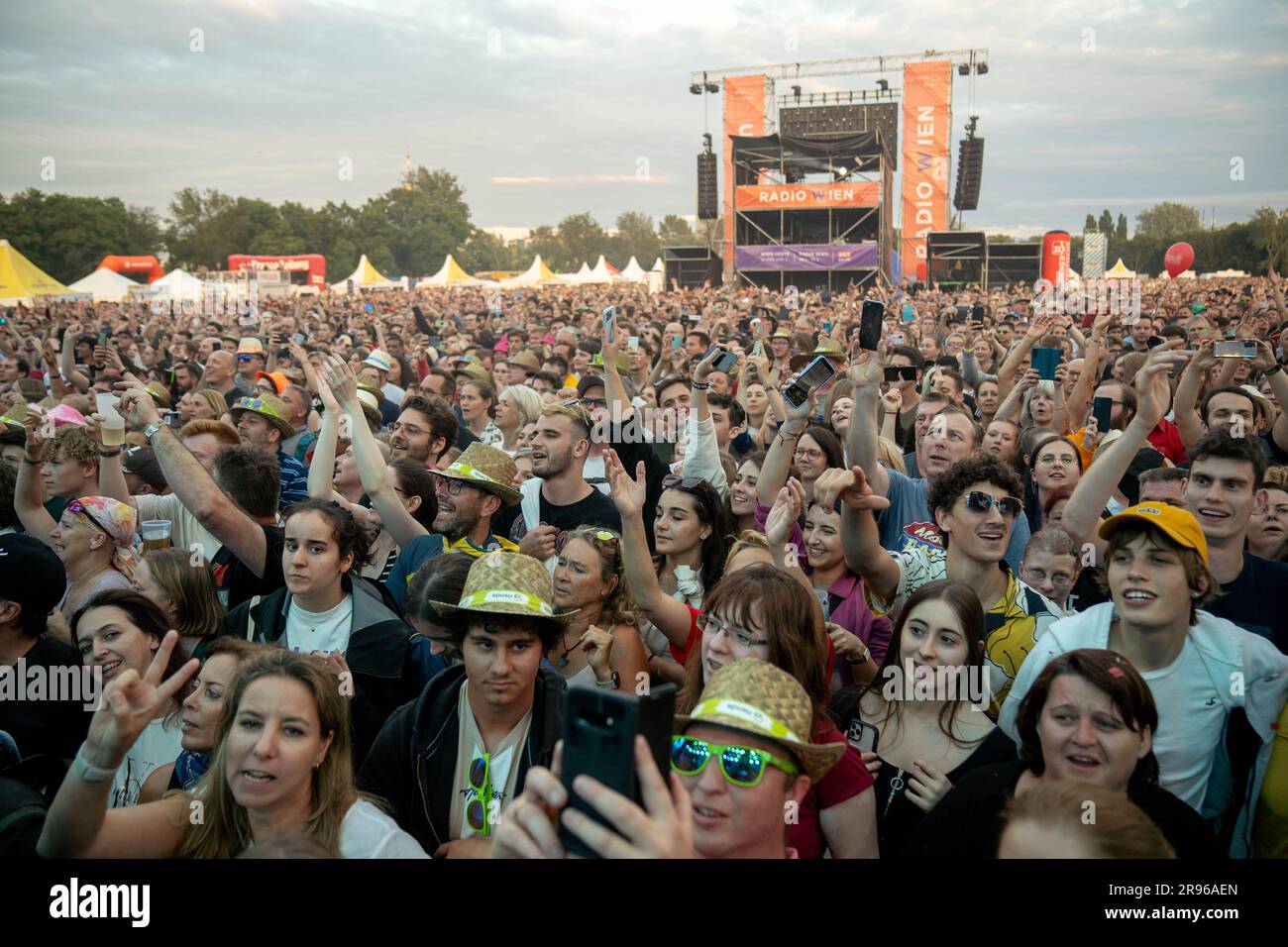 Vienna, Austria. 24 June 2023. British pop and rock singer Bonnie Tyler