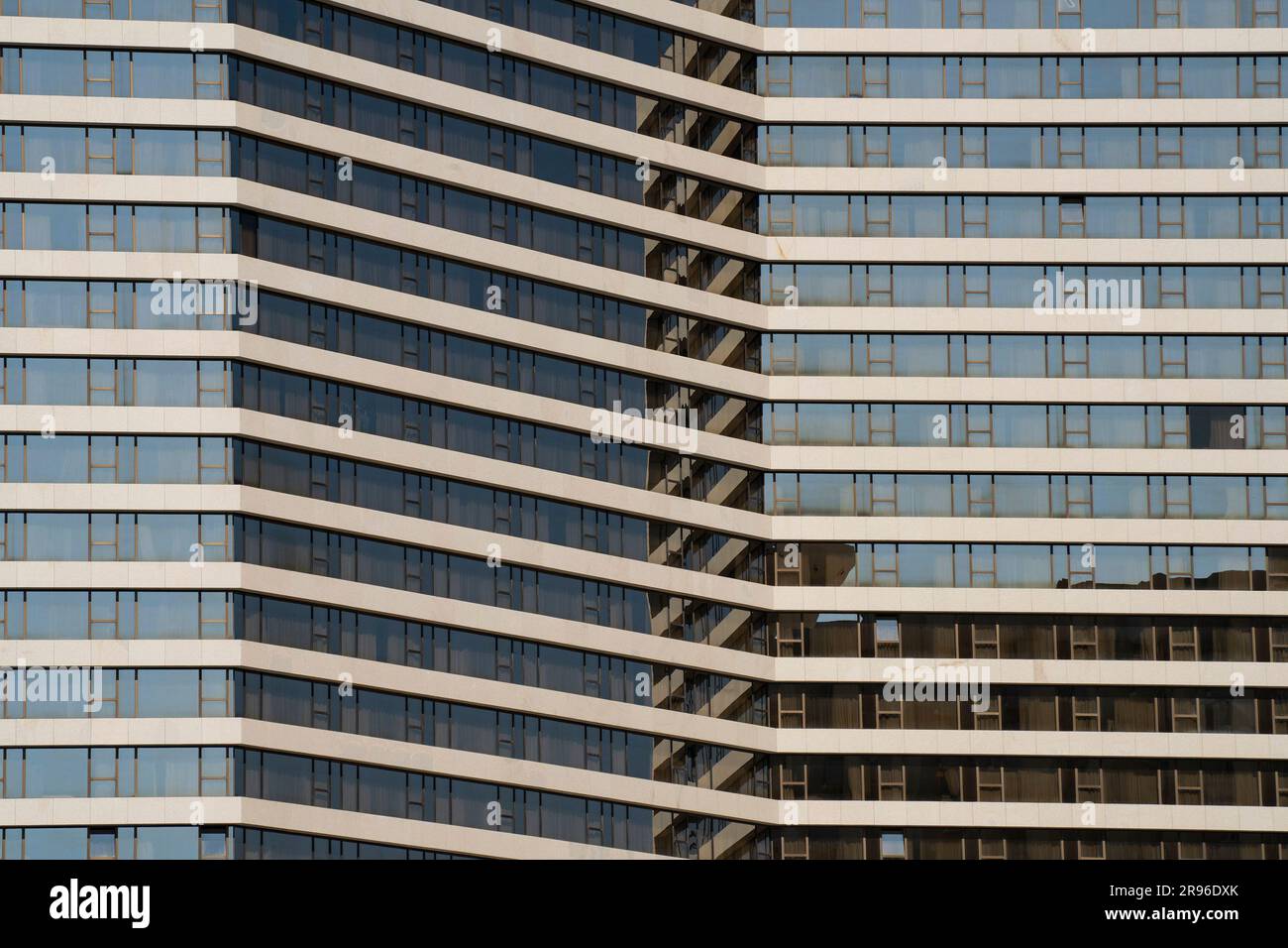 Modern architecture - building facades with glass windows and ...