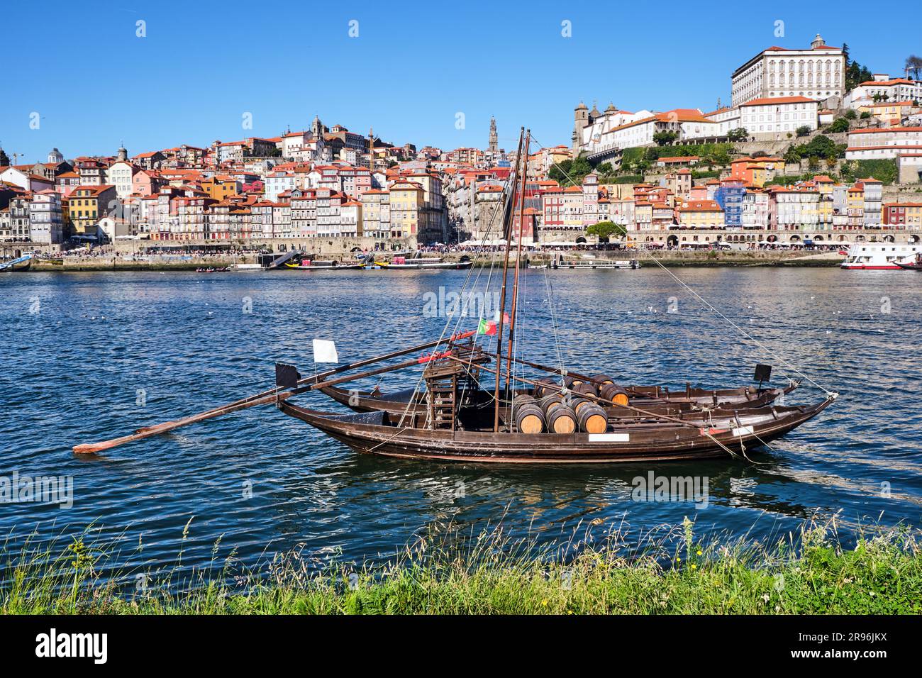 Two traditional river boats hi-res stock photography and images - Alamy