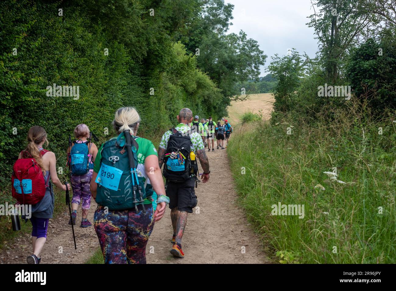 Cotswold way ultra challenge 2023 hires stock photography and images