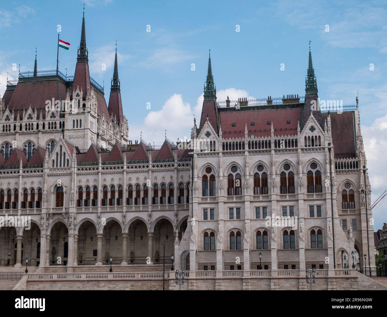 Budapest, Hungary - 05.20.2023: Parliament building in Budapest, Hungary Stock Photo