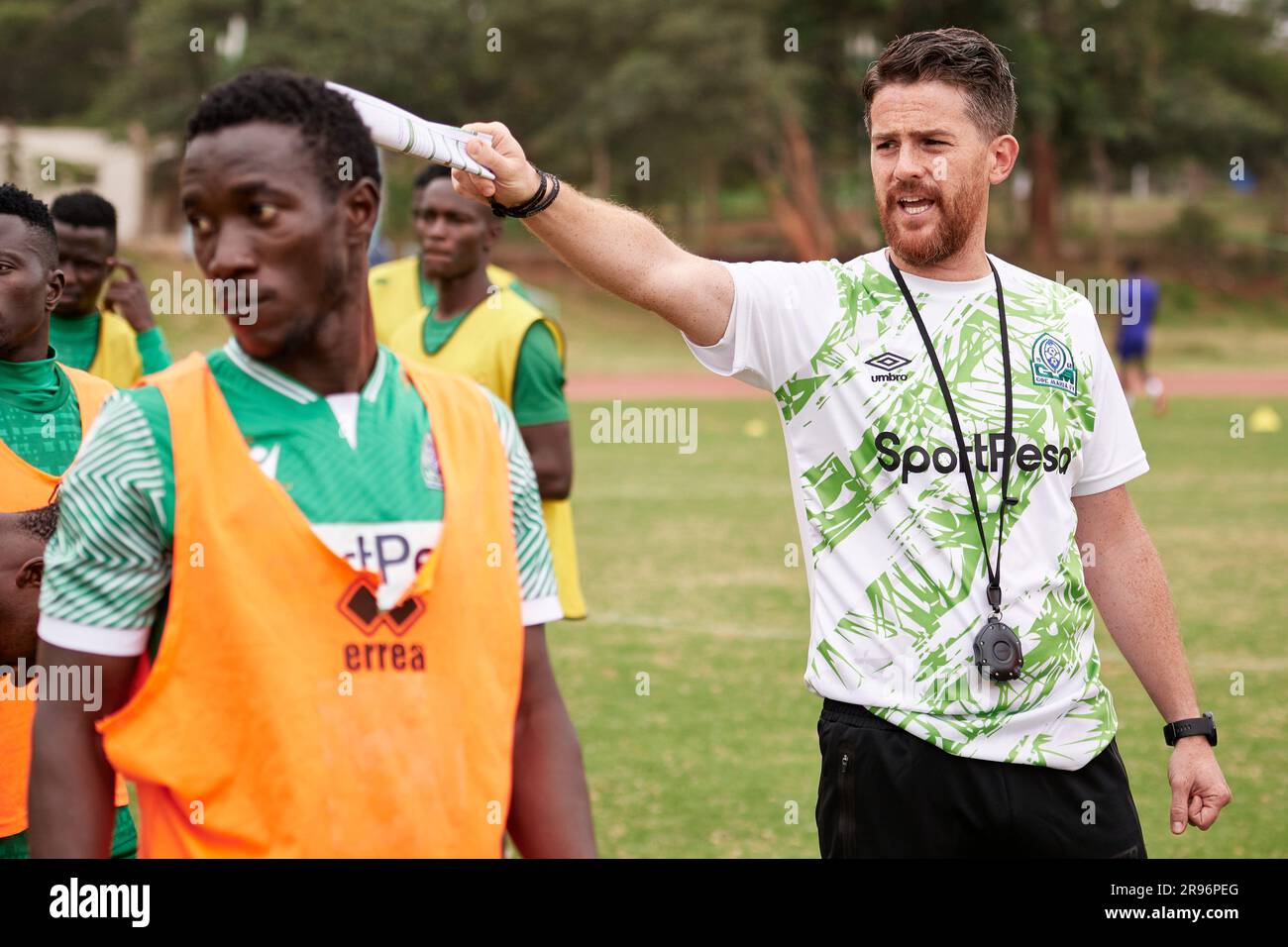 Nairobi, Kenya. 23 Jun 2023. Johnathan MCKINSTRY (Head Coach, Gor Mahia