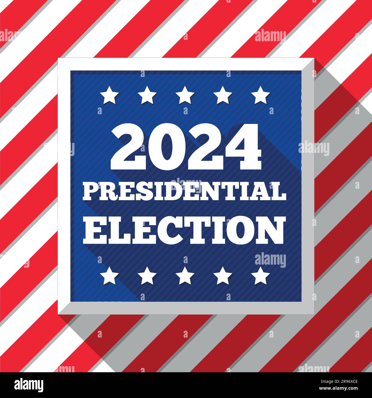 USA election 2024 vector background Stock Vector Image & Art Alamy