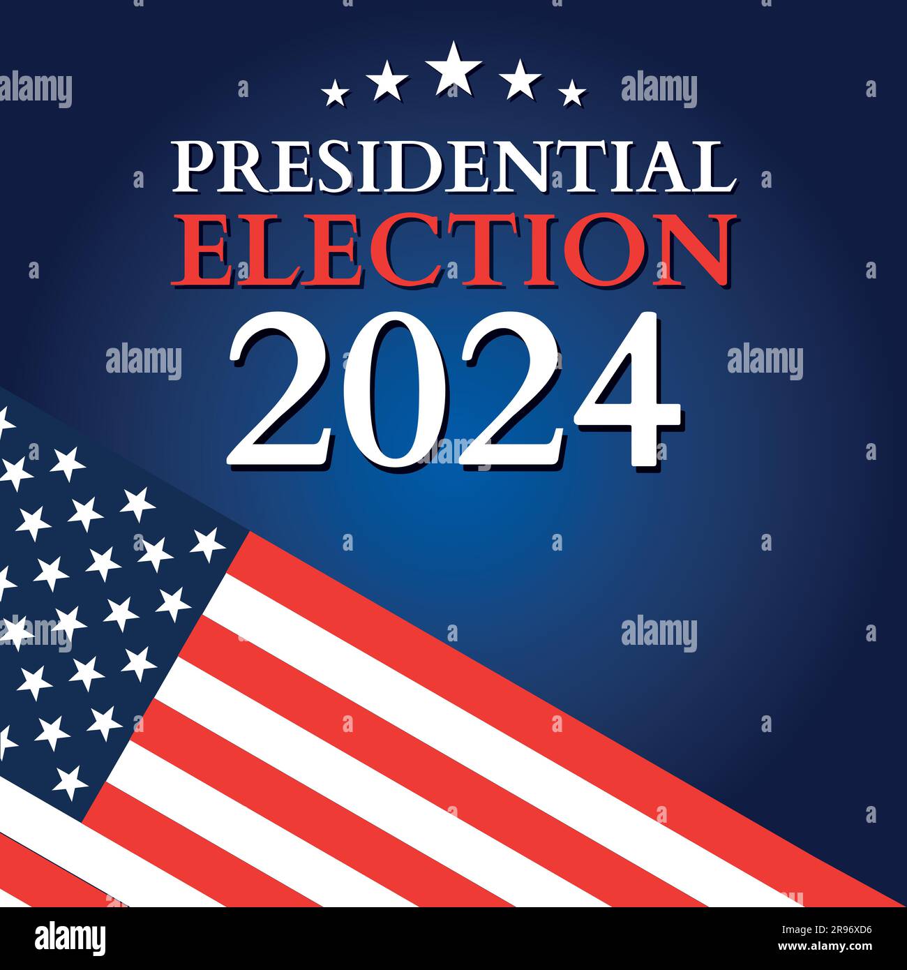 USA election 2024 vector background Stock Vector Image & Art Alamy
