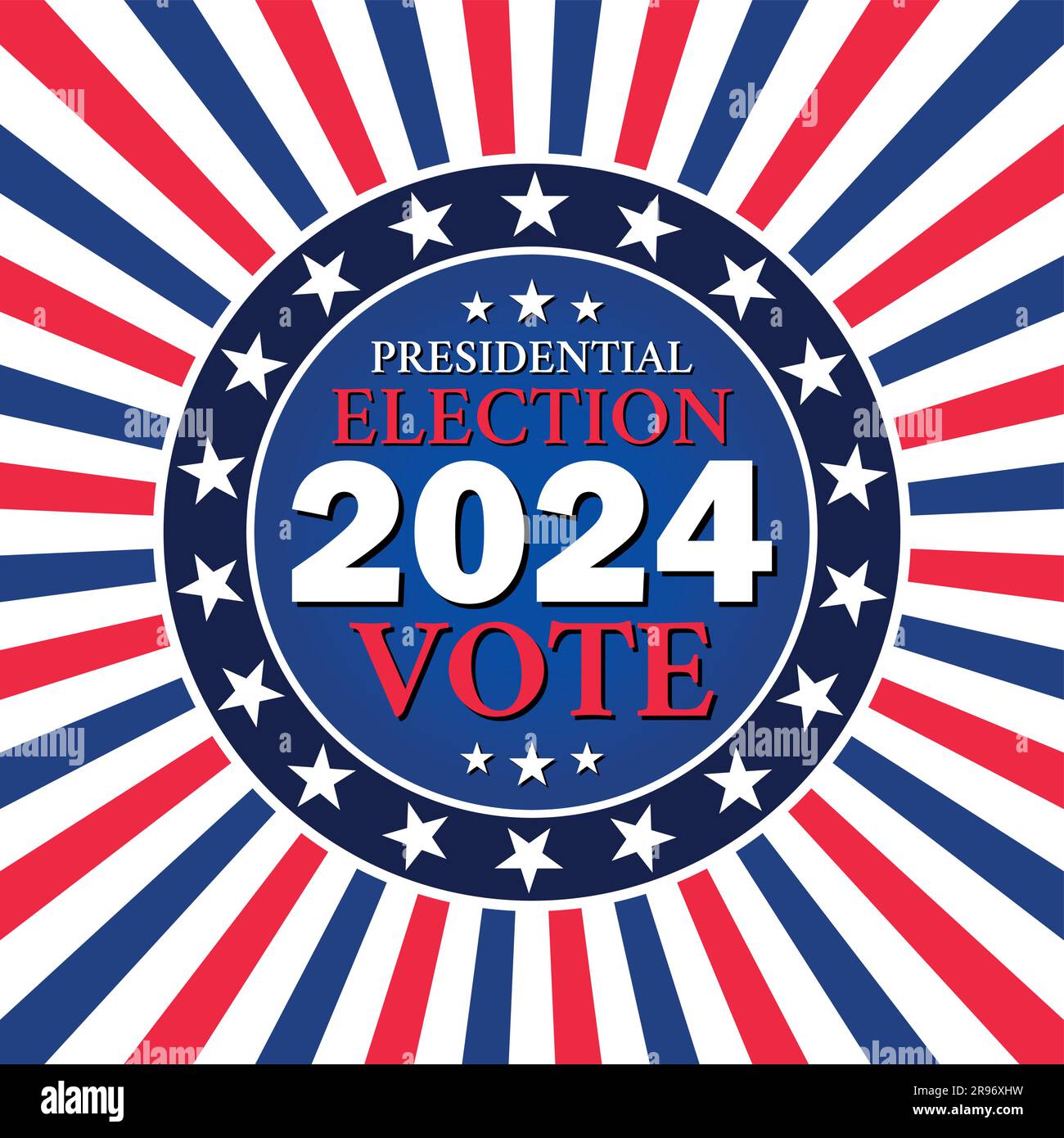 USA election 2024 vector background Stock Vector Image & Art Alamy