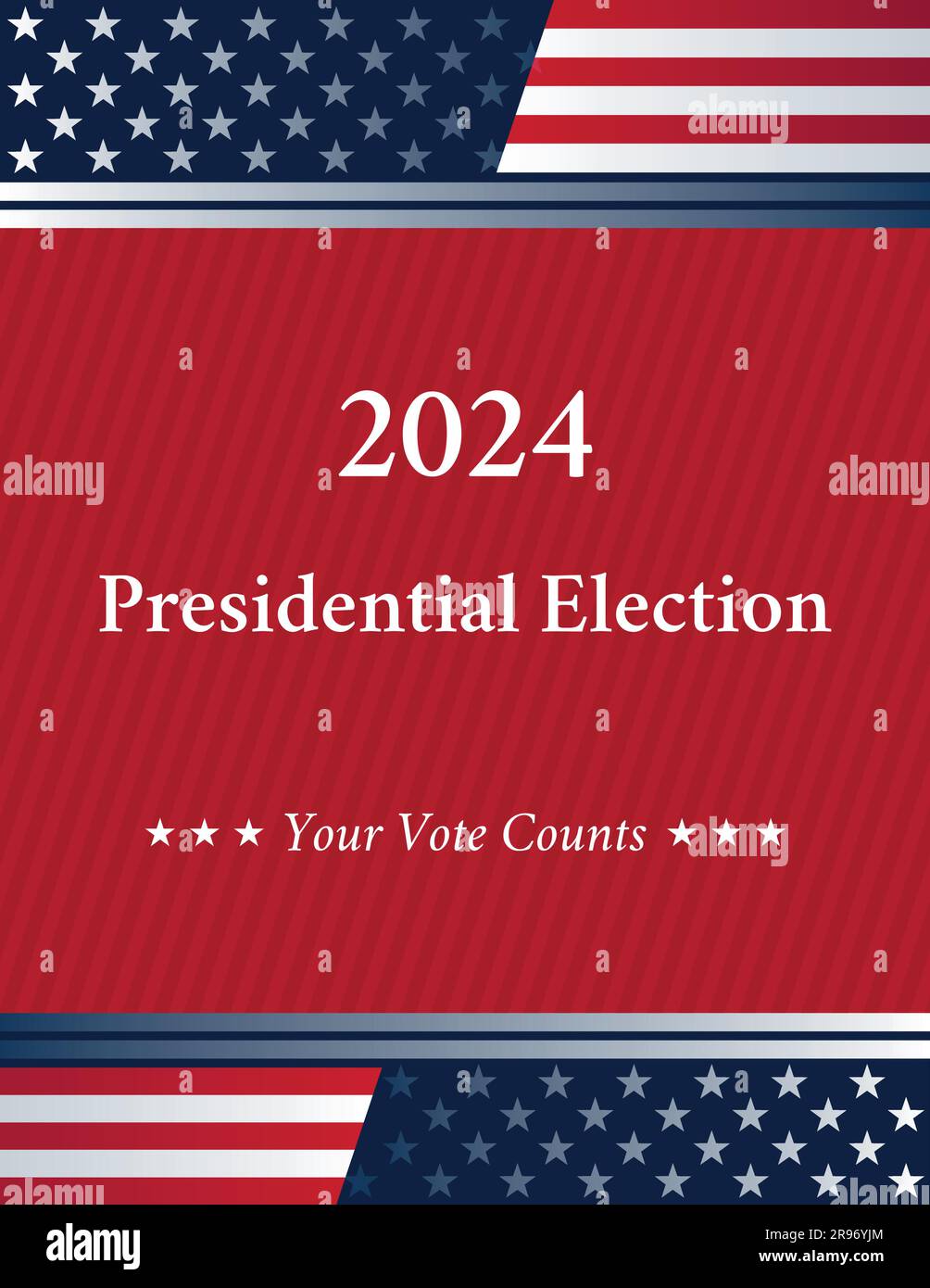 USA Election 2024 Vector Background Stock Vector Image & Art - Alamy