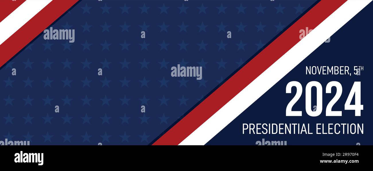 USA election 2024 vector background Stock Vector Image & Art - Alamy
