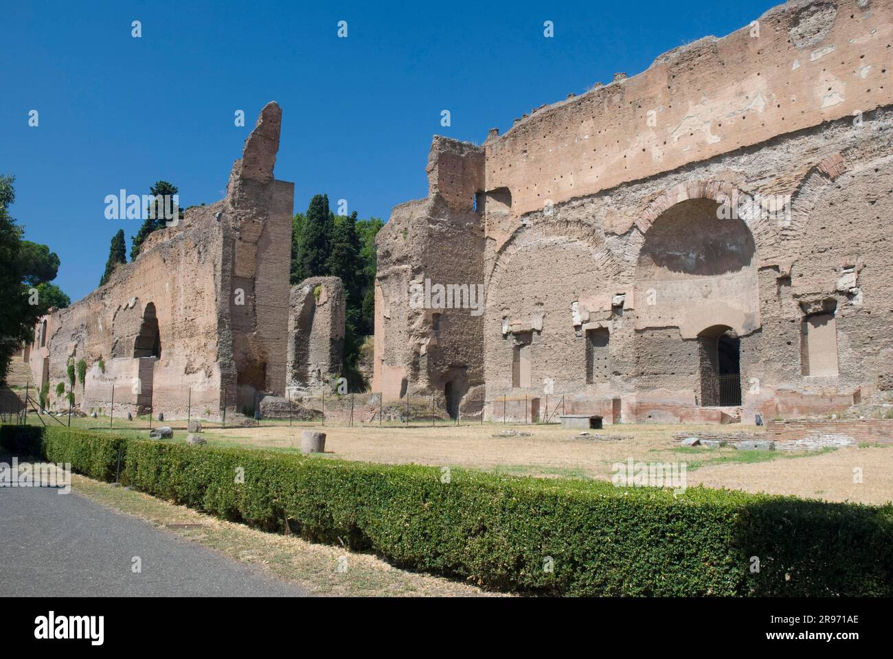 baths-of-caracalla-rome-italy-stock-photo-alamy