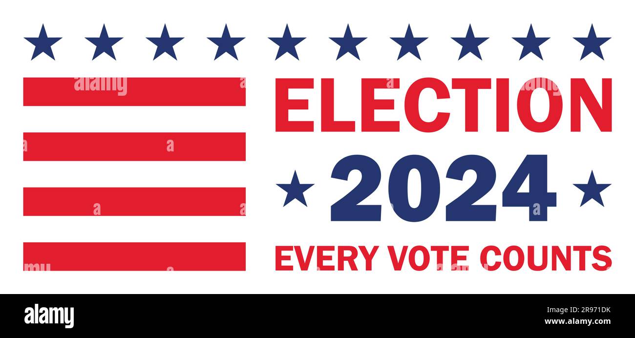 USA election 2024 vector background Stock Vector Image & Art Alamy