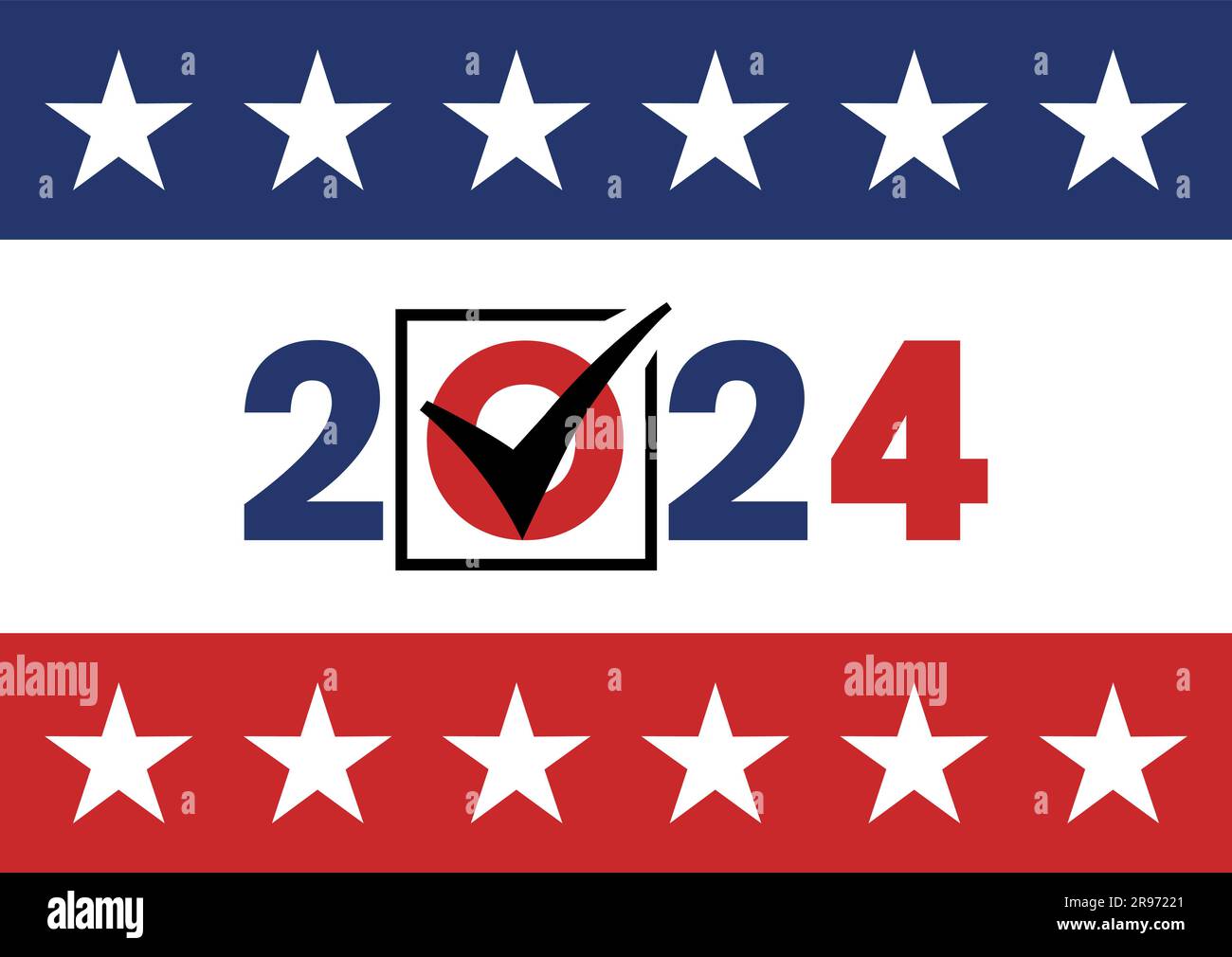 USA election 2024 vector background Stock Vector Image & Art Alamy