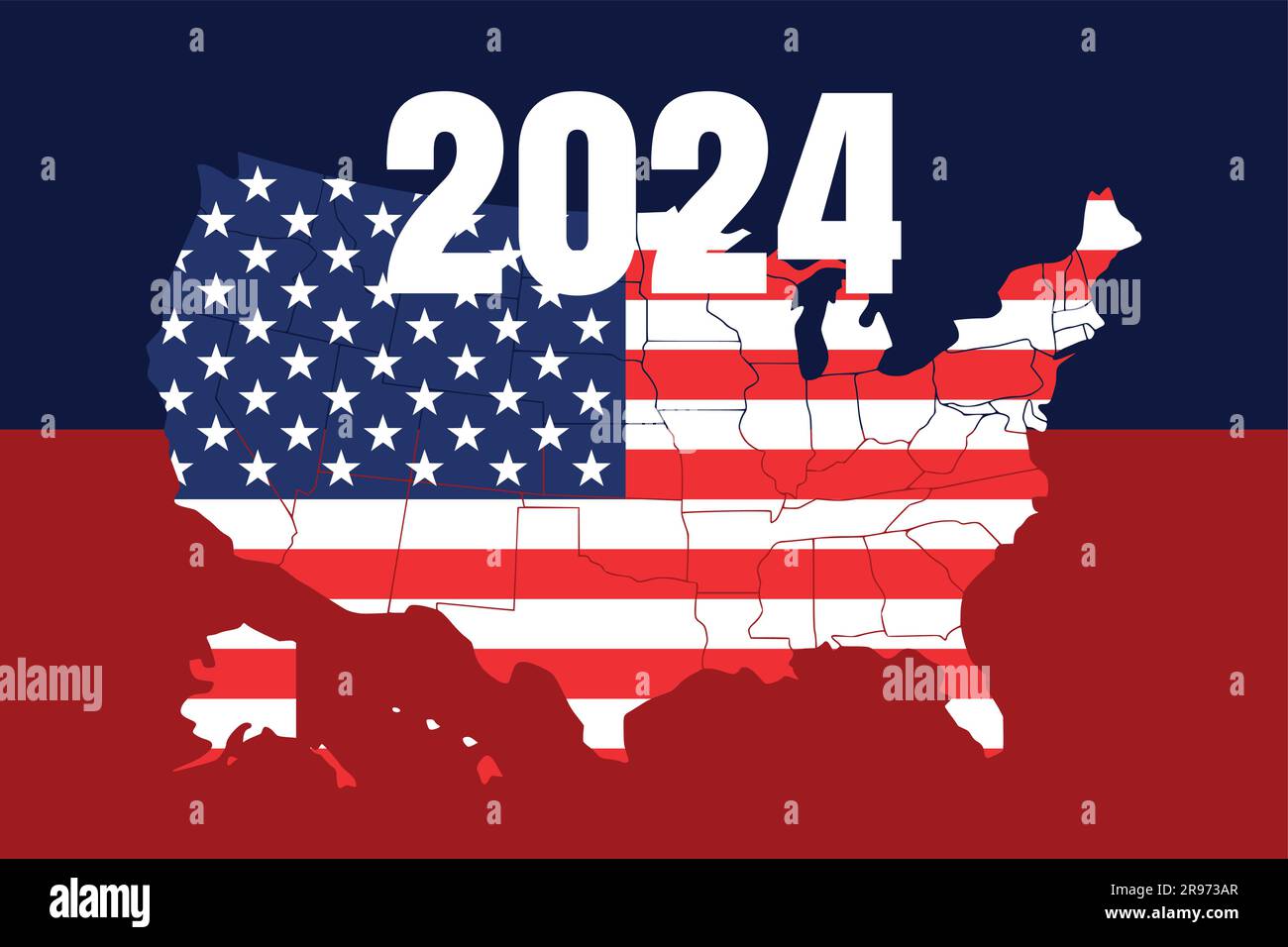 2024 presidential election Stock Vector Images - Alamy