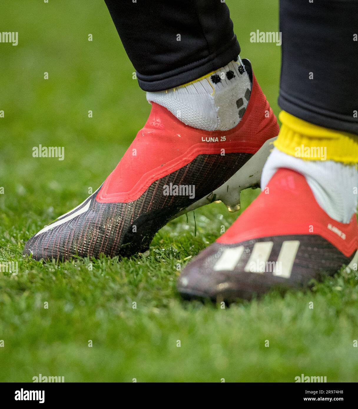 Adidas football boots hi-res stock photography and images - Alamy