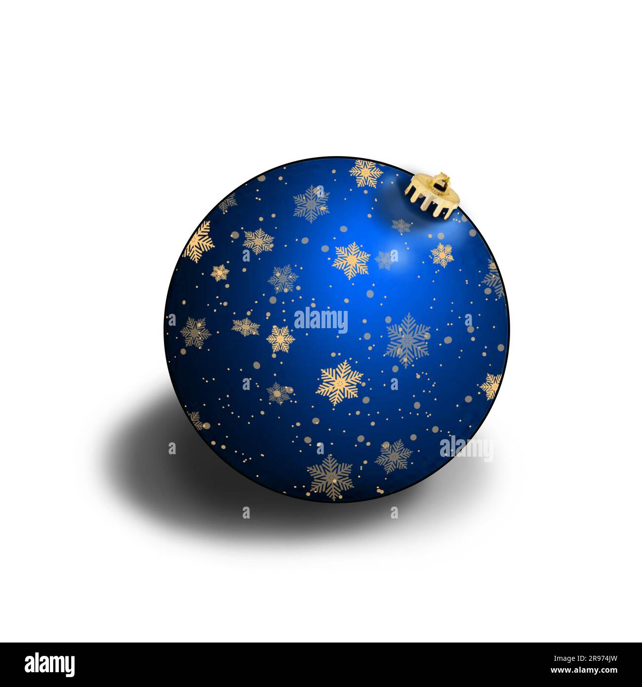 Christmas tree colored balls on a white background isolate Stock Photo ...