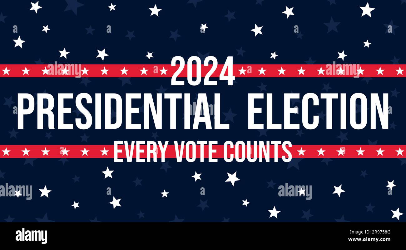USA election 2024 vector background Stock Vector Image & Art Alamy