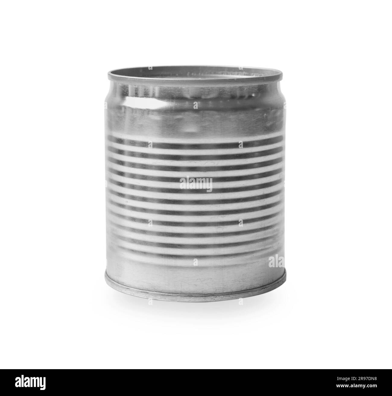 Blank white cylinder package Black and White Stock Photos & Images - Alamy