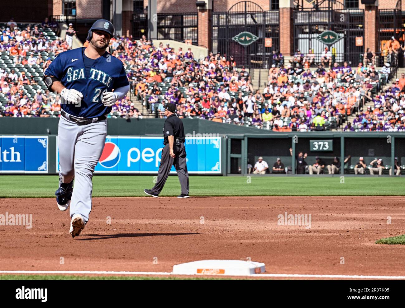 BALTIMORE, MD - June 24: Seattle Mariners designated hitter Mike