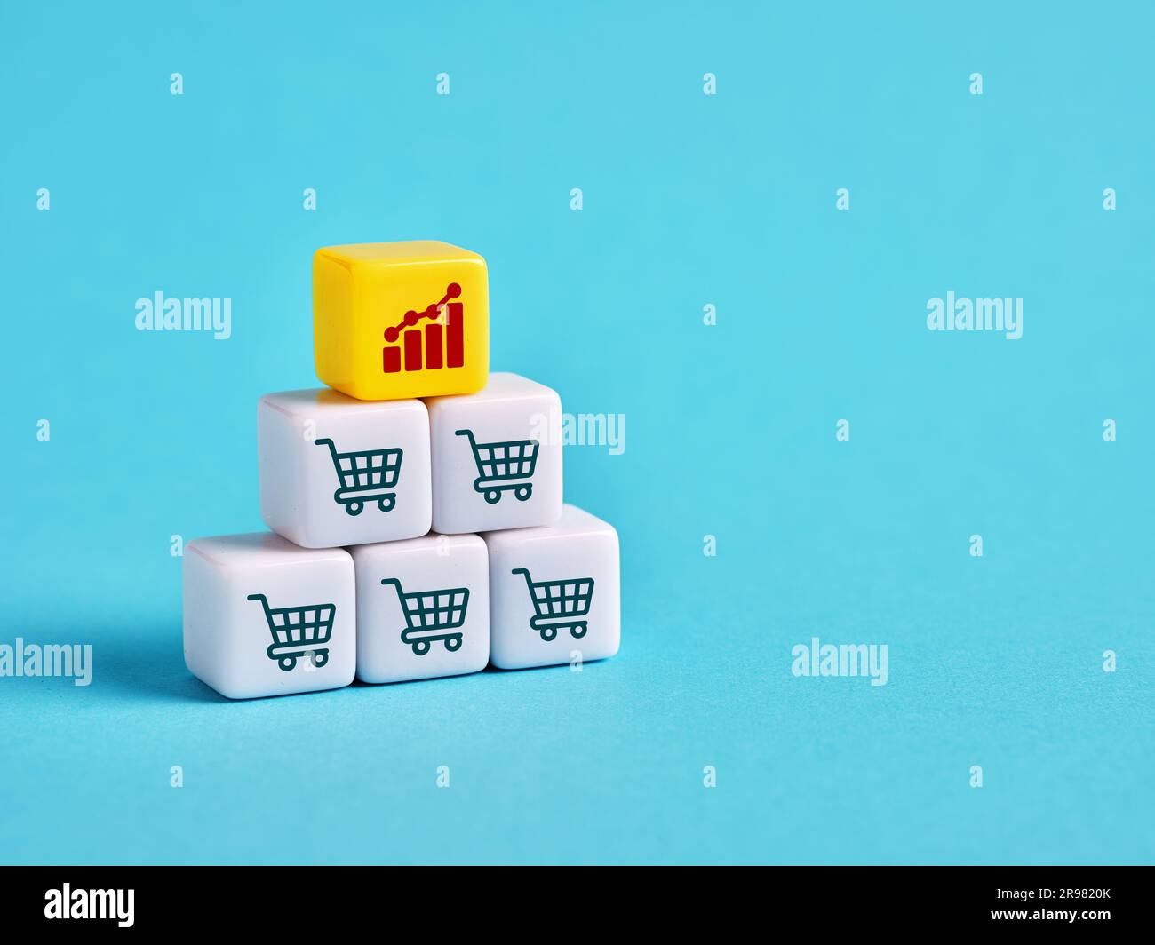 Increase in sales volume and business growth. Shopping cart and