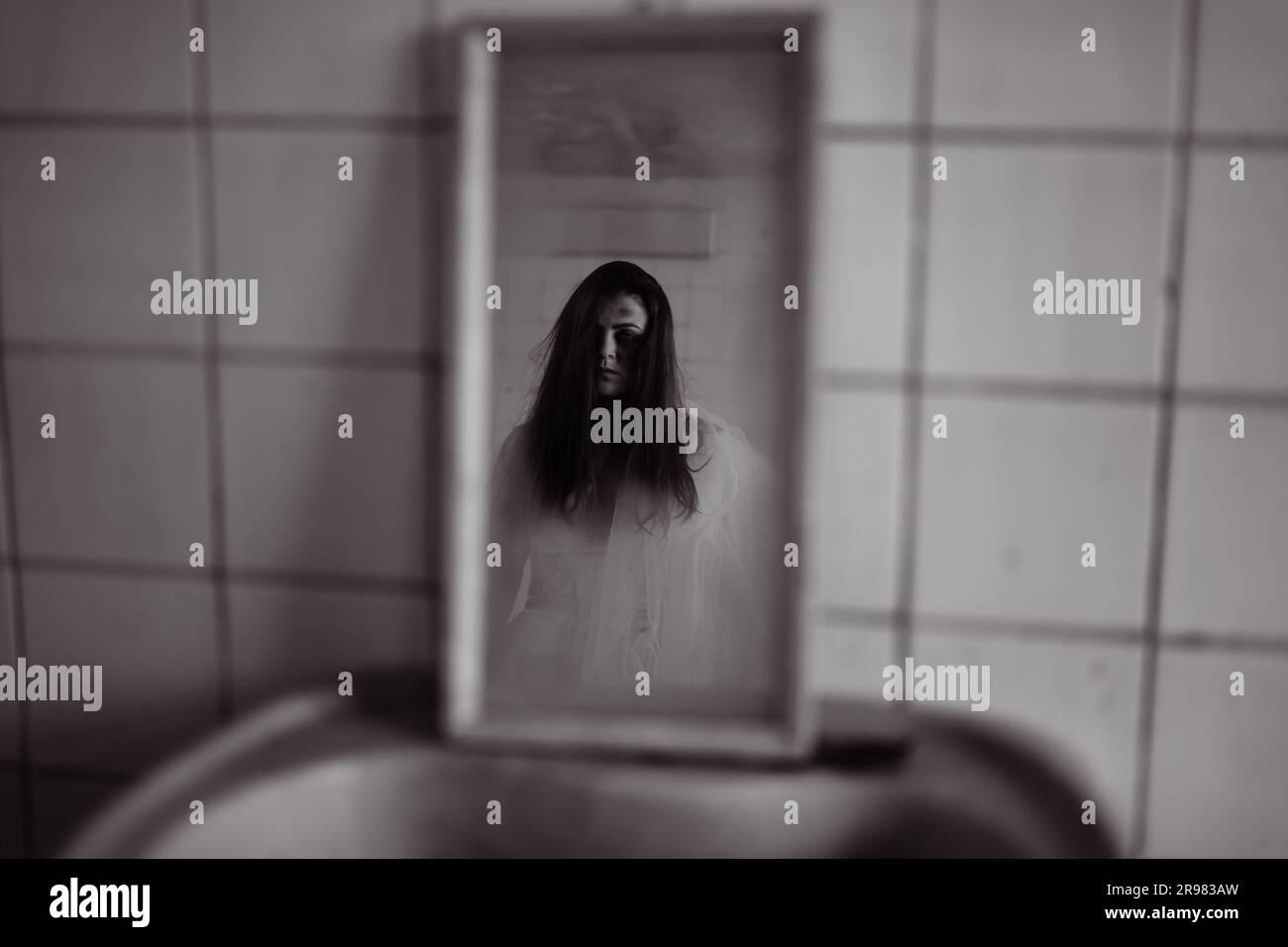 Dark sky, marble, dark, miror, mirror, blue, dark blue, strange  