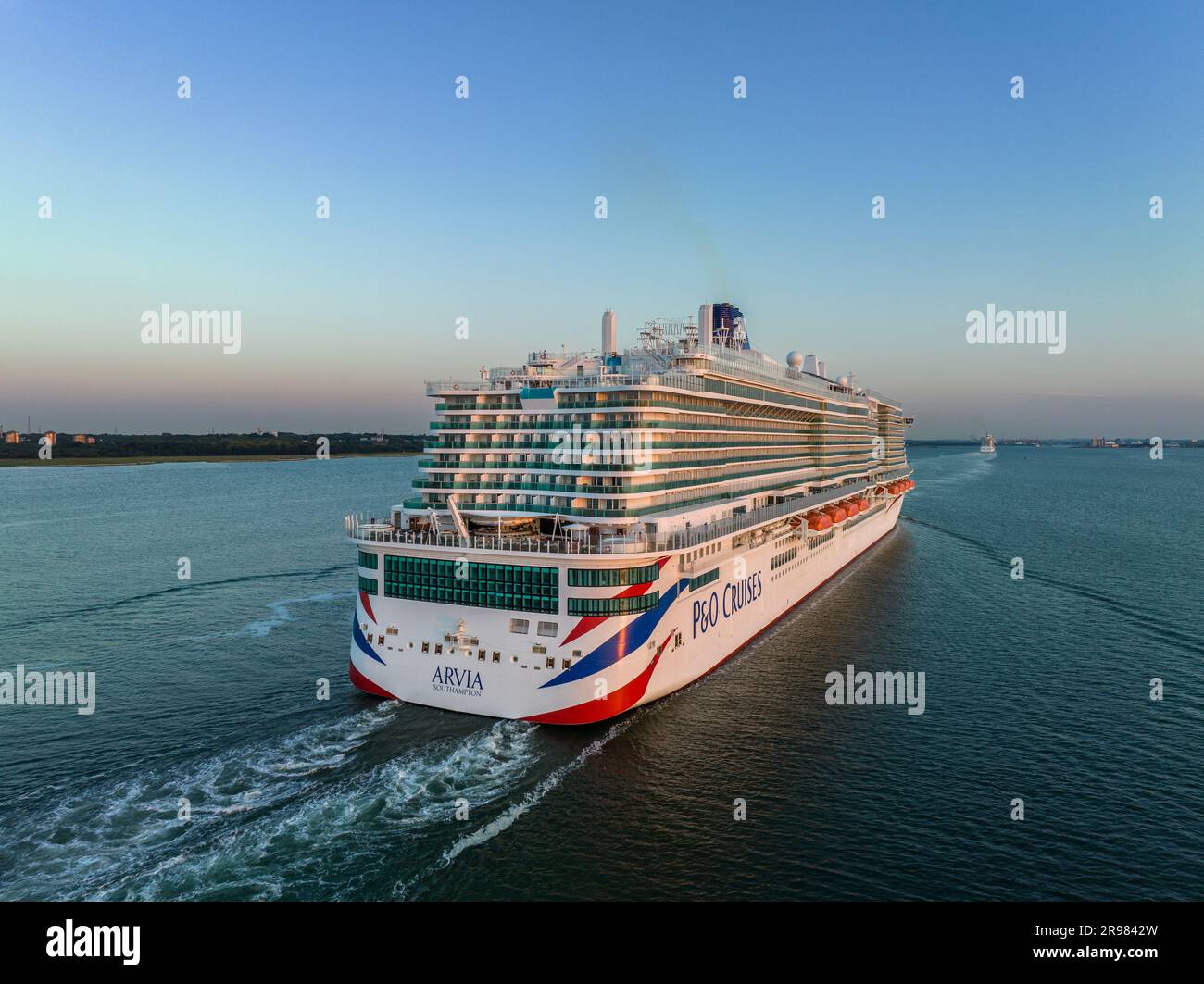 Arvia Is An Excellence-class Cruise Ship In Service For P&O Cruises, A ...