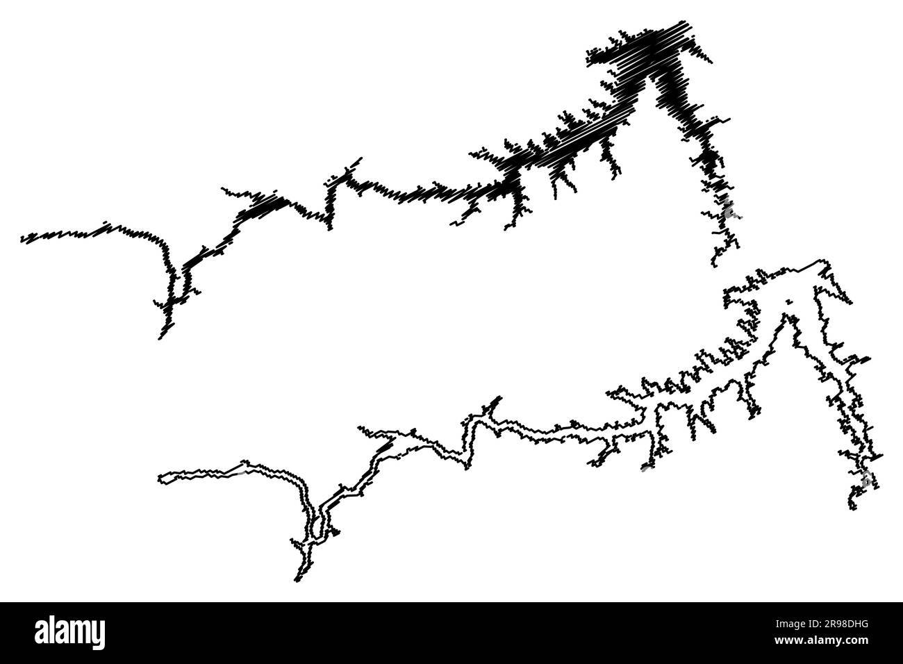 Fort peck dam Stock Vector Images Alamy