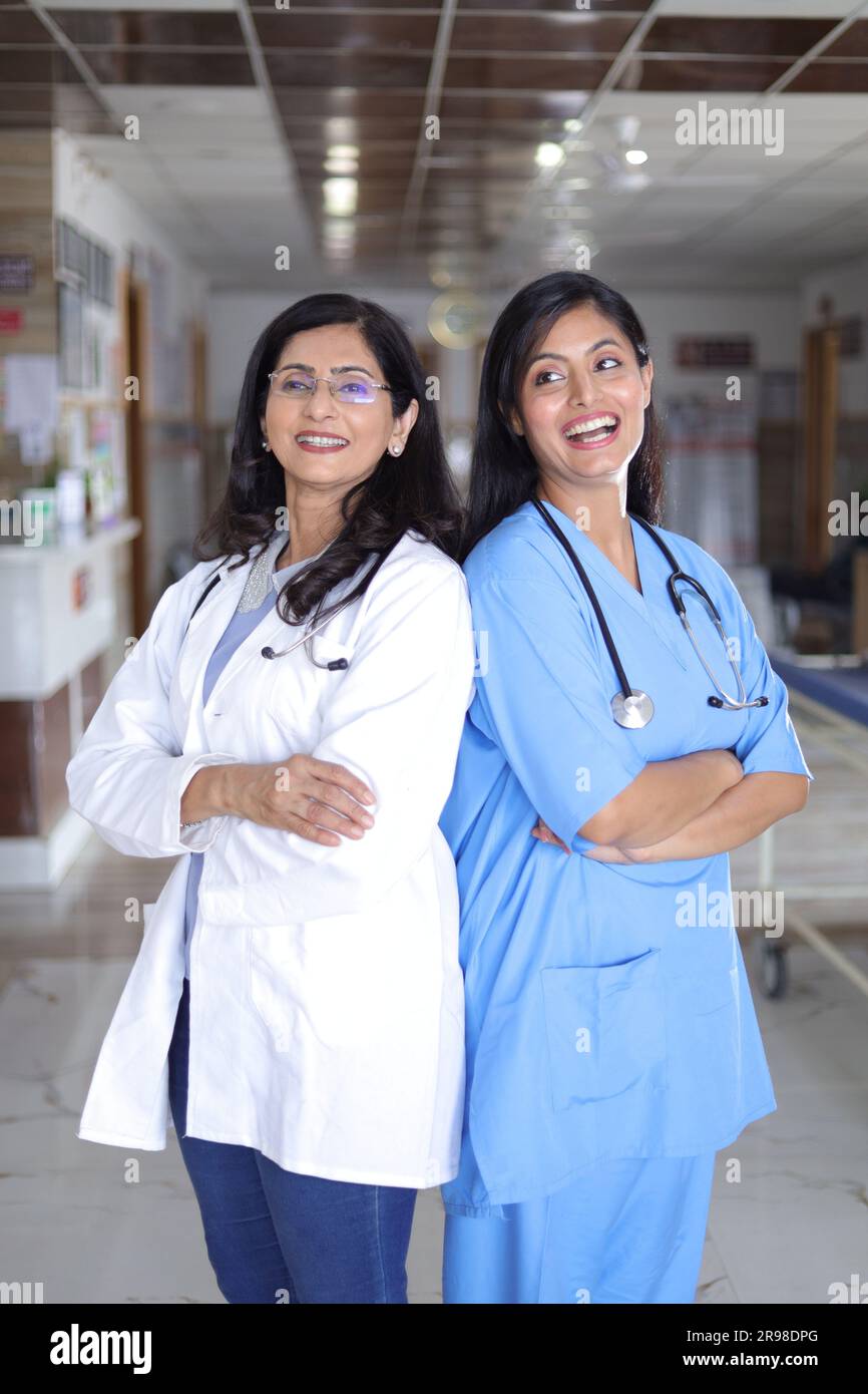 Indian female doctor hi-res stock photography and images - Alamy