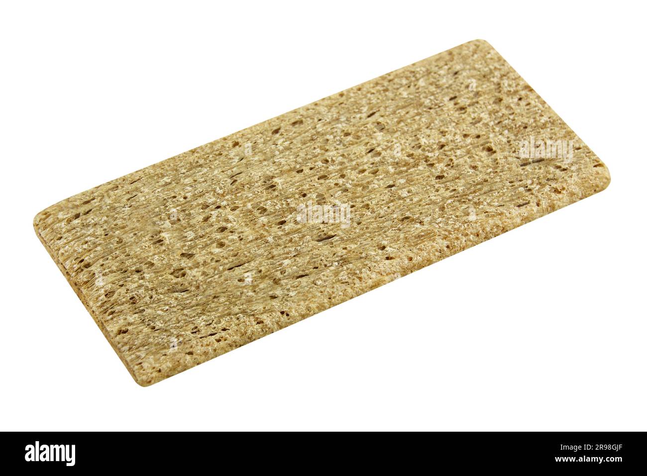 Rye Crispbread isolated on white background Stock Photo