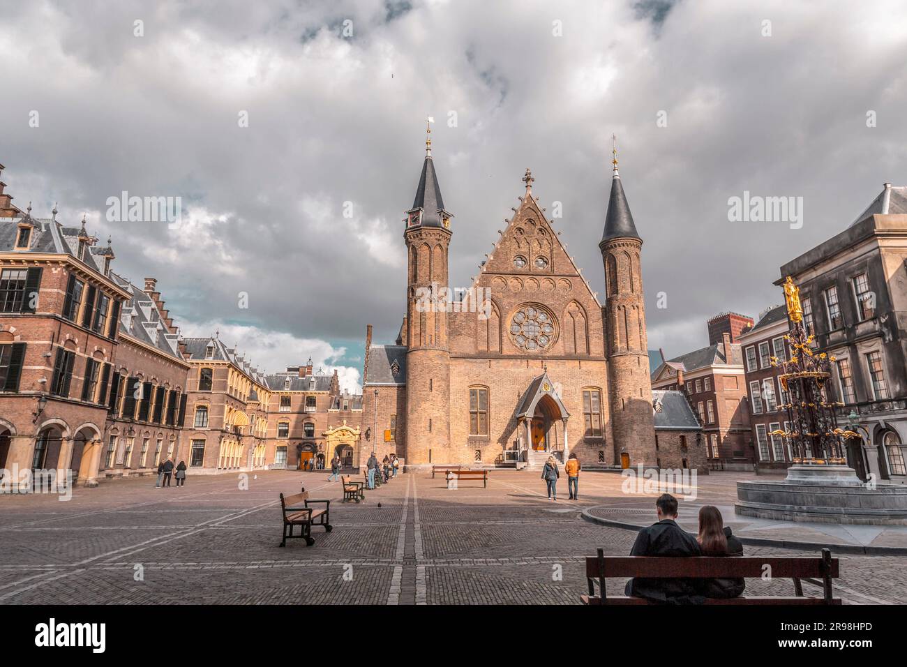 The Hague, Netherlands - October 7, 2021: The historical Dutch
