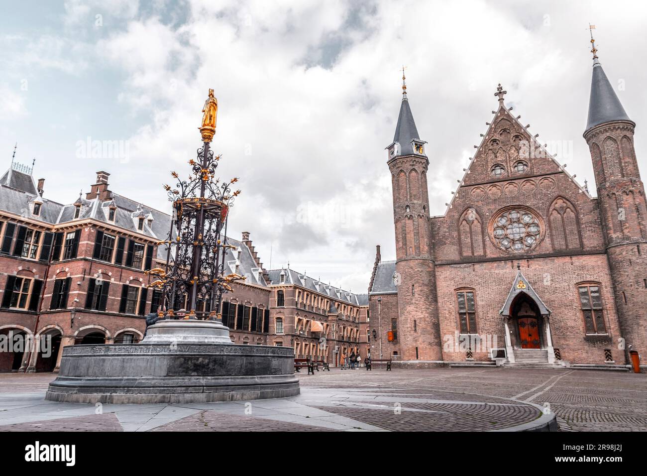 The Hague, Netherlands - October 7, 2021: The historical Dutch