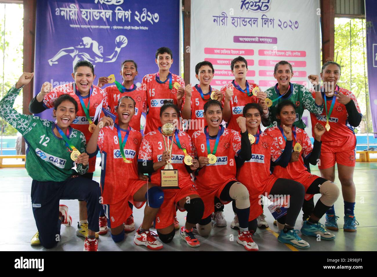 Women Handball League 2023 final match between Mariner Youngs Club and