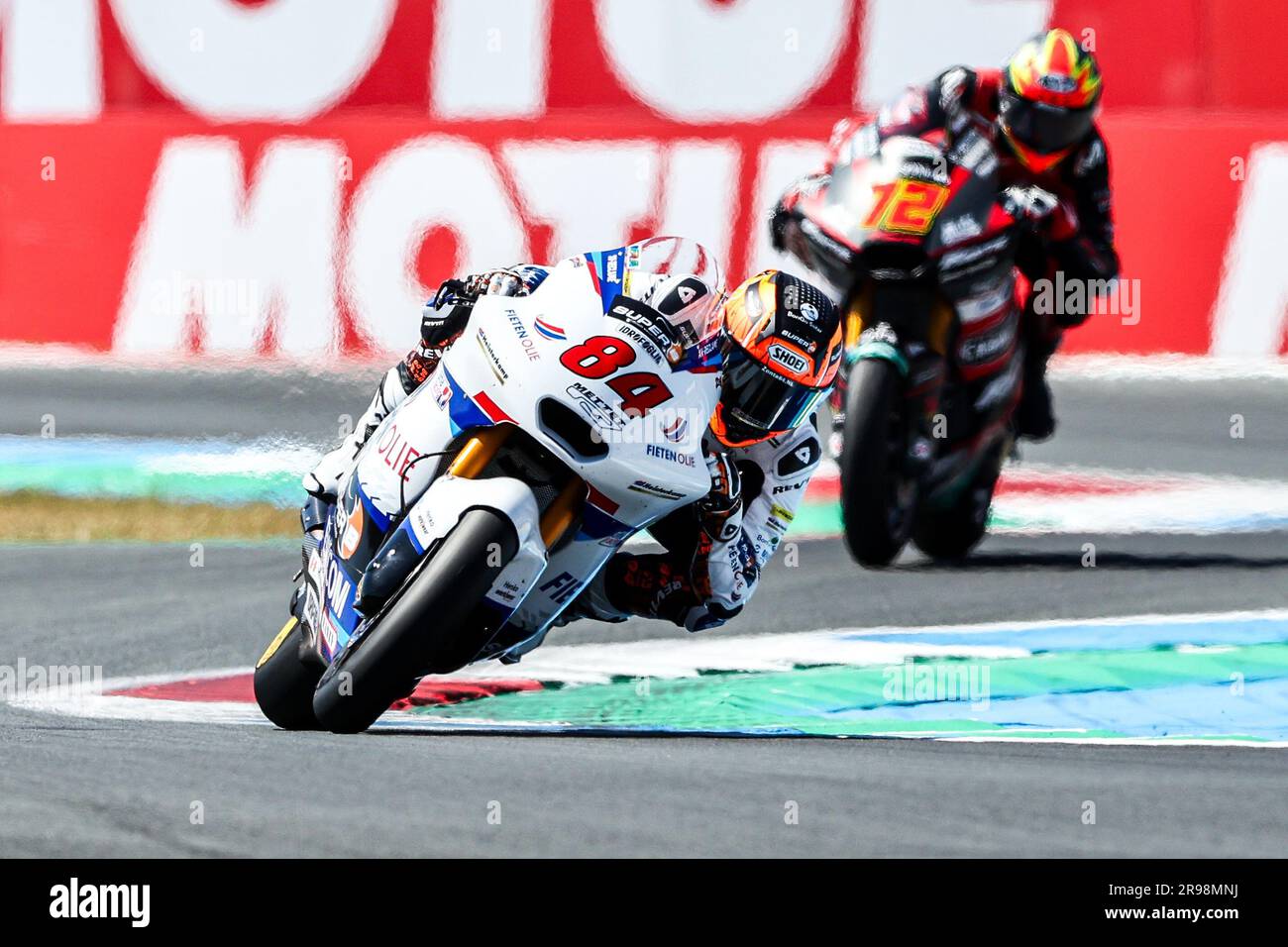 ASSEN Zonta van den Goorbergh (NED) on his Kalex in action during Moto2 on June 25, 2023 at ASSEN Zonta van den Goorbergh (NED) on his Kalex in action during Moto2 on June 25, 2023 at
