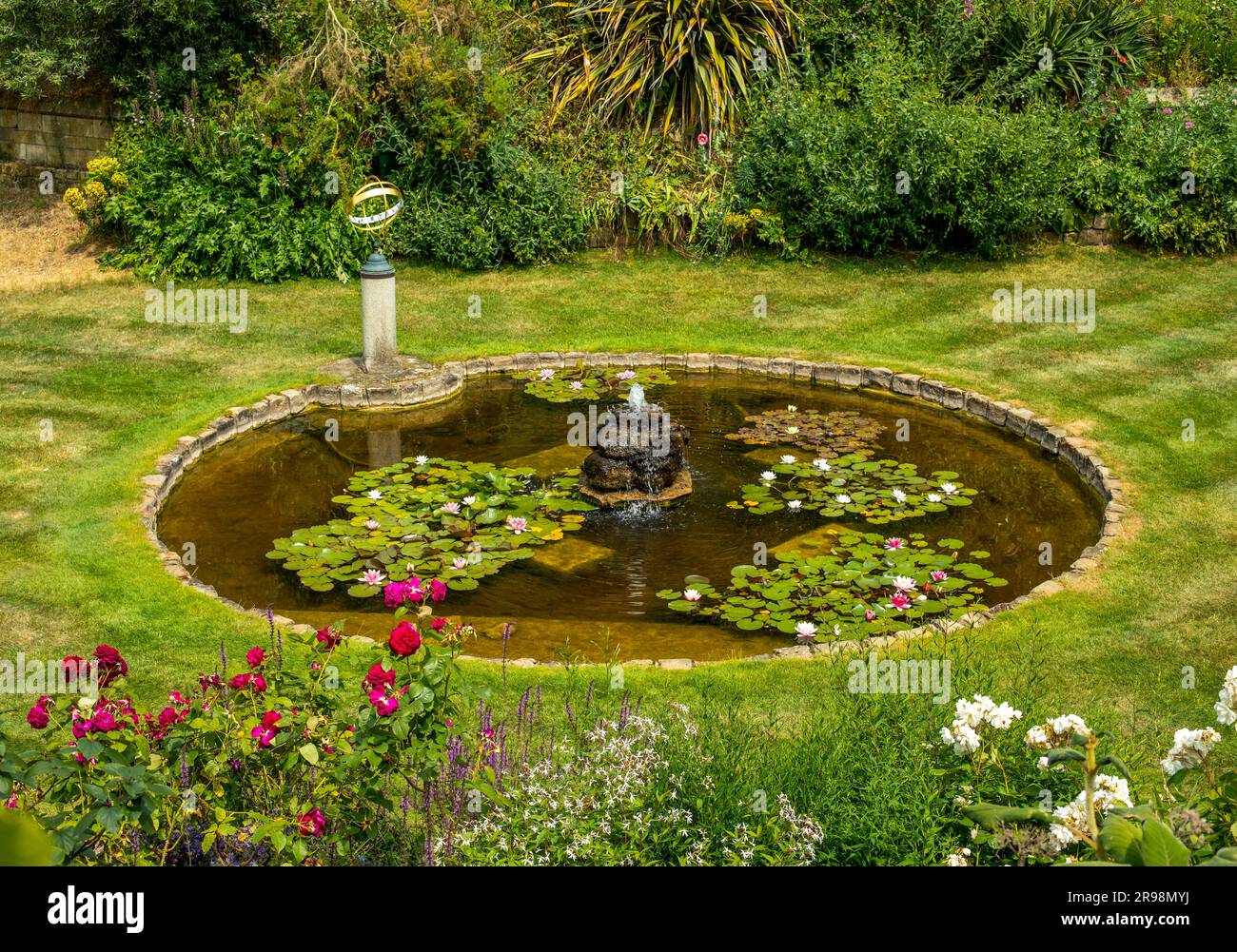 Windsor Castle Gardens Stock Photo