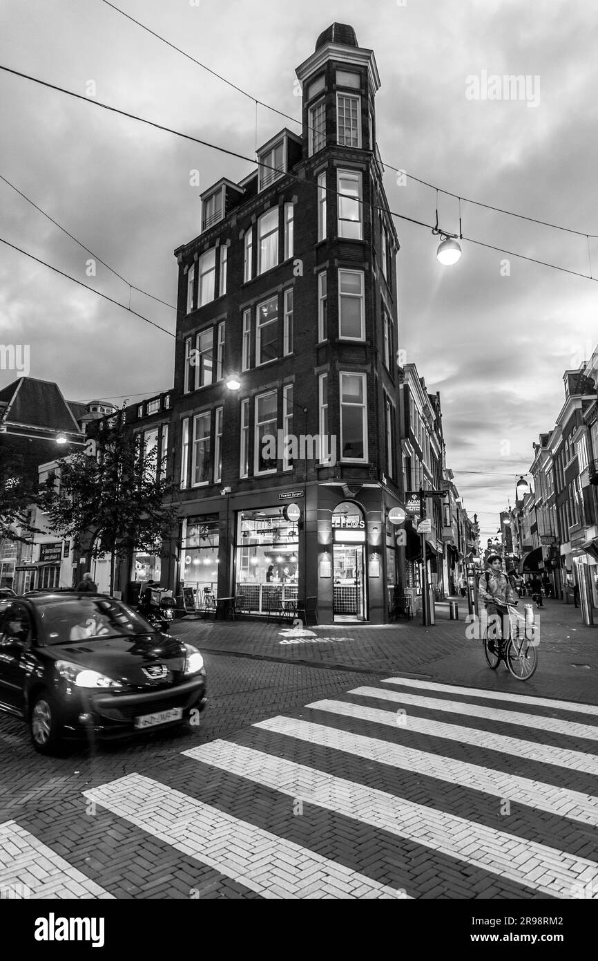 The Hague, Netherlands October 7, 2021 Street view and generic