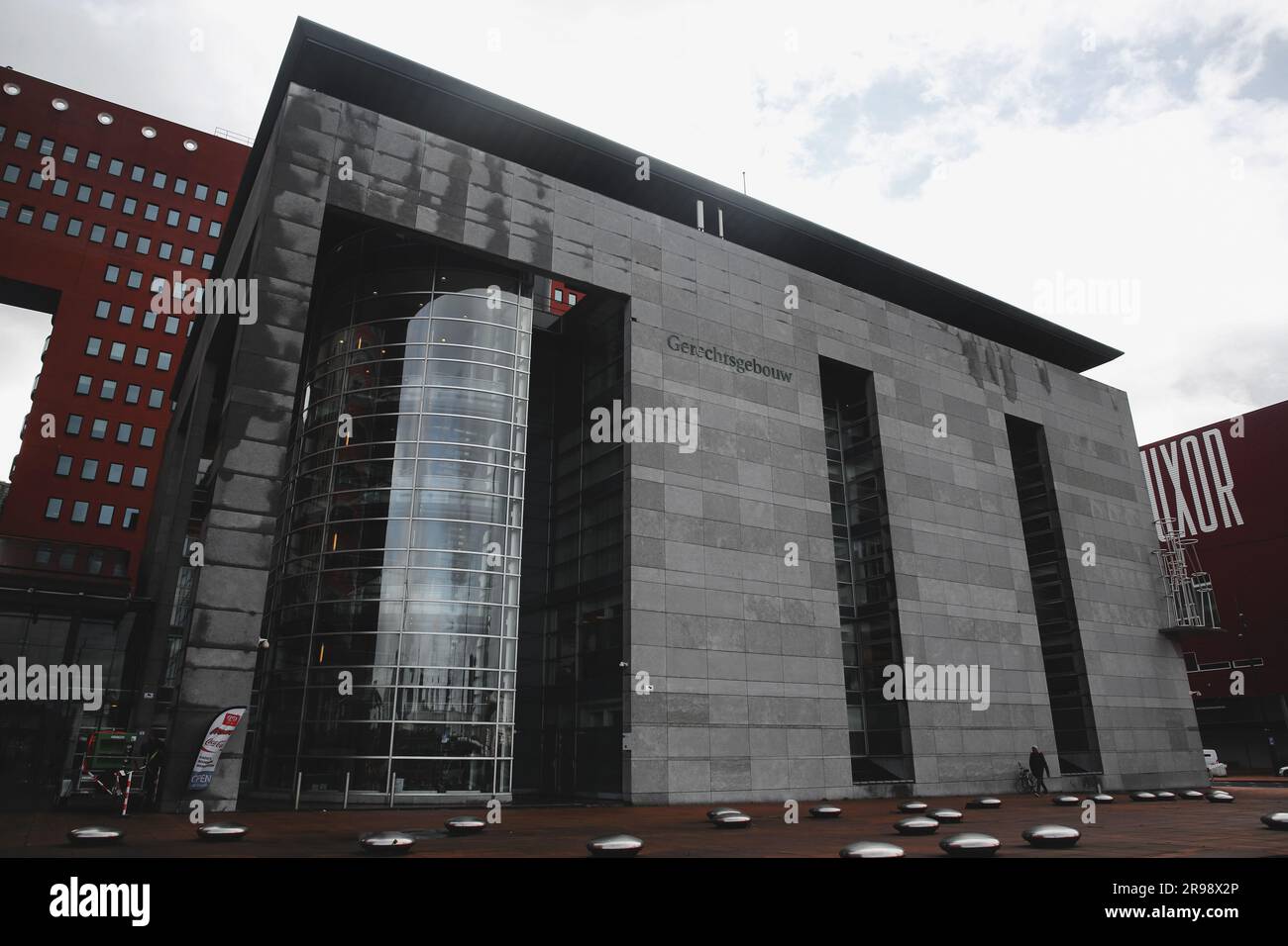 Rotterdam, Netherlands October 8, 2021 Rotterdam Courthouse in