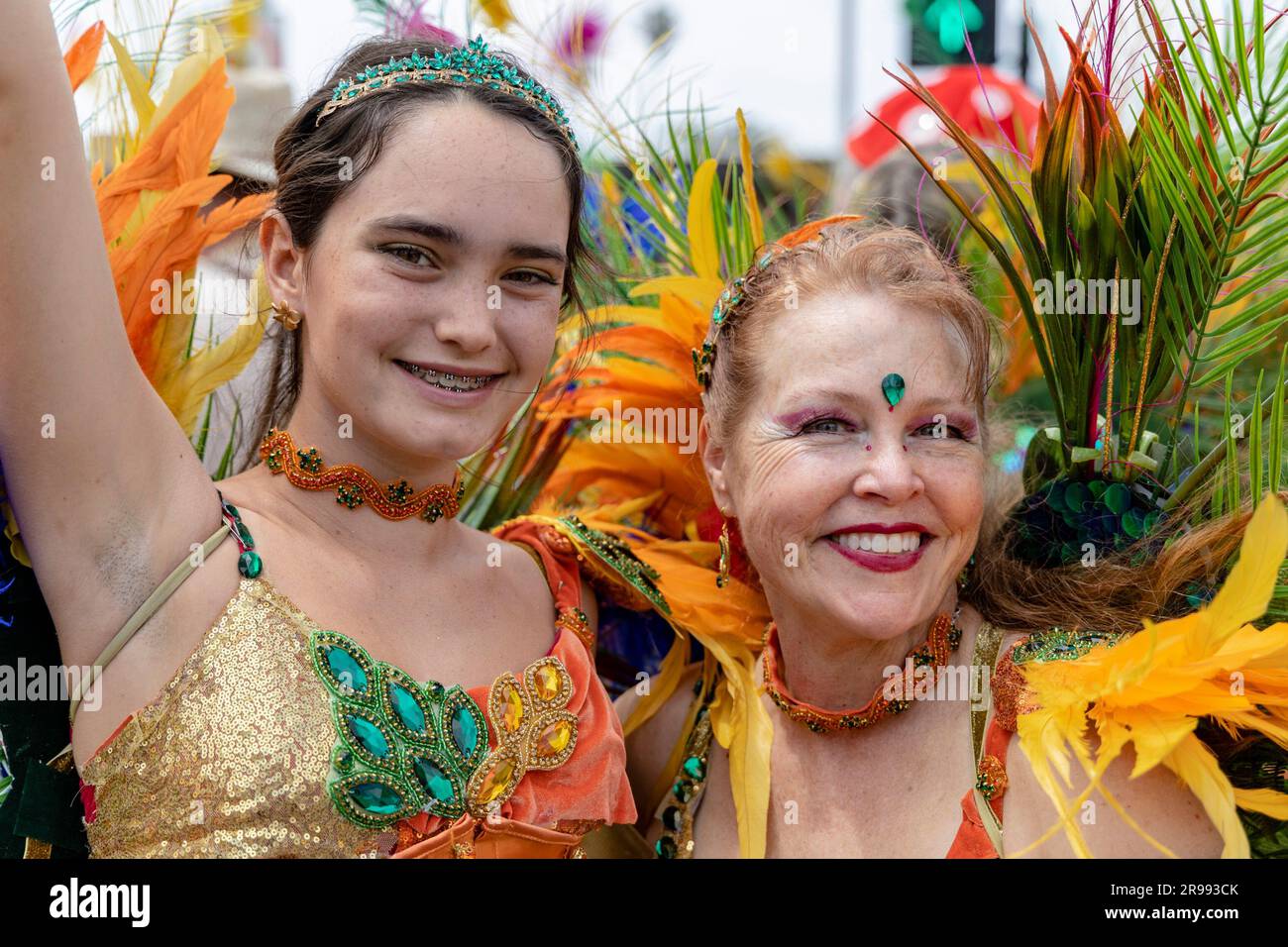 Santa Barbara, USA. 24th June, 2023. Santa Barbara celebrates Summer