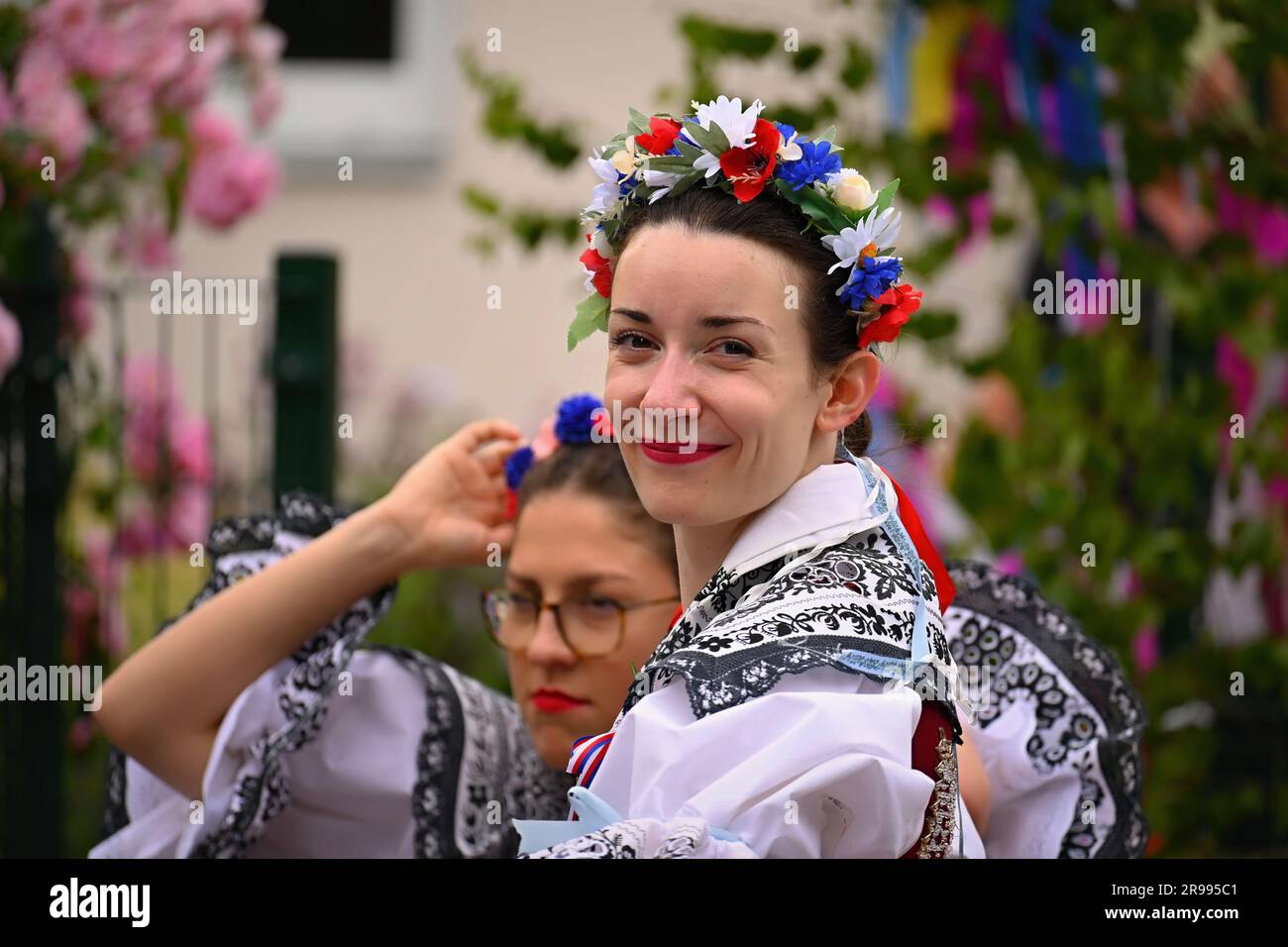 Brno - Bystrc, Czech Republic, 24 June, 2023. Traditional festivities
