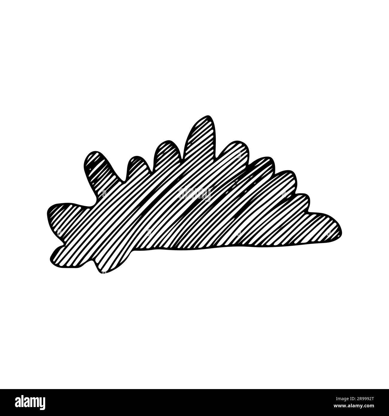 Vector hand drawn cloud Stock Vector Image & Art - Alamy