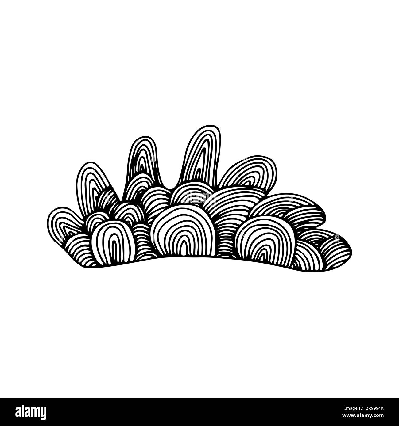 Vector hand drawn cloud Stock Vector Image & Art - Alamy
