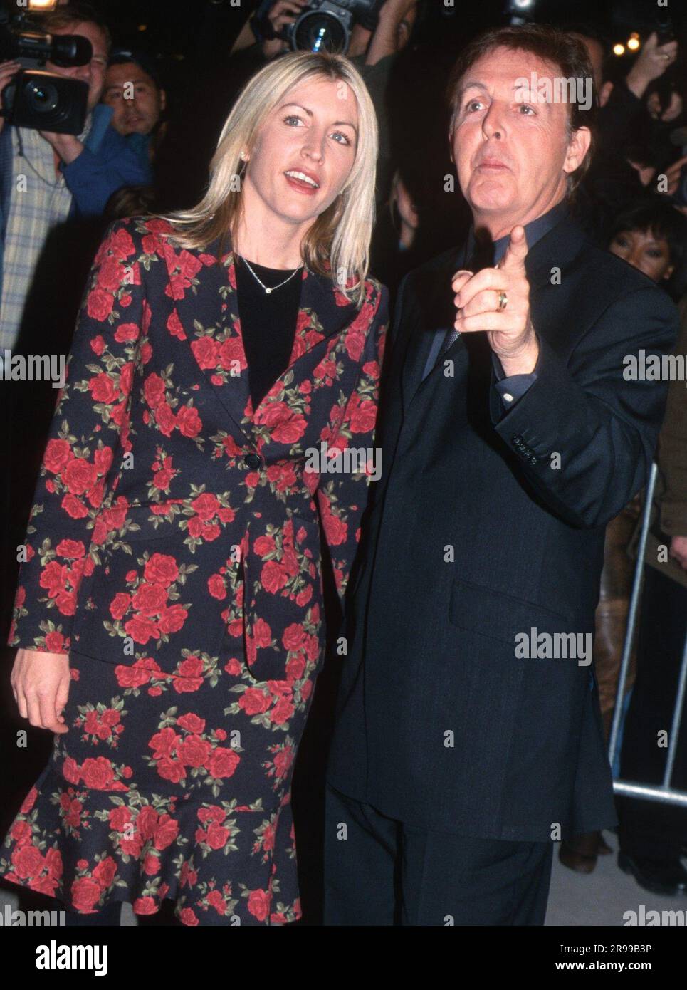2000 Paul McCartney Heather Mills John Barrett/PHOTOlink Stock Photo ...