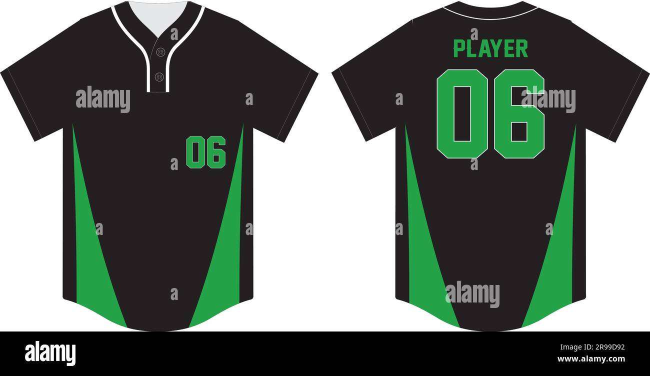 Baseball jersey uniform mock ups Stock Vector Image & Art - Alamy