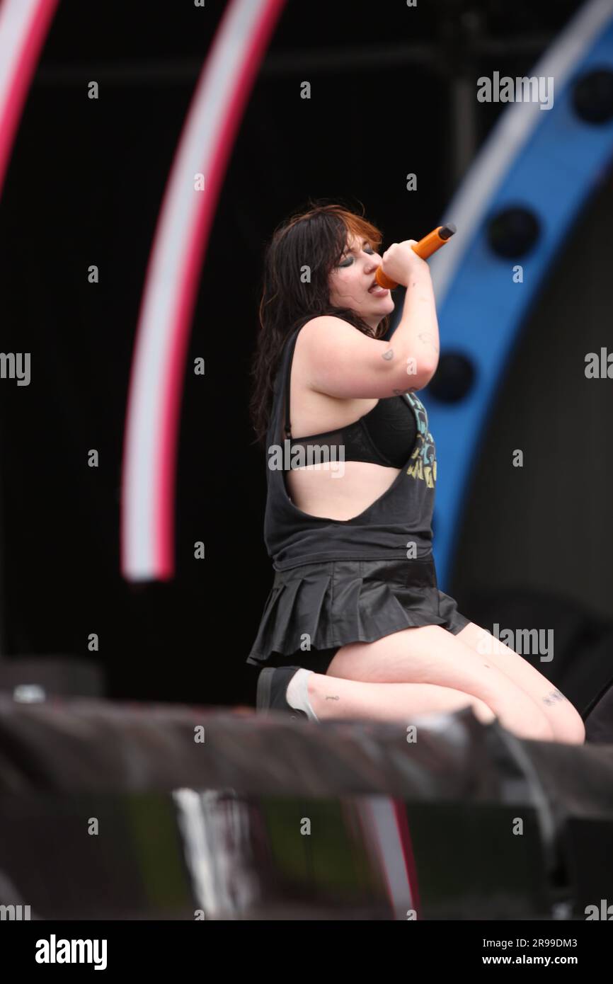 London, UK. 24th June, 2023. 24th June 2023 London UK  gayle performs at Day Two of American Express Presents BST Hyde Park in London, United, Kingdom. Credit: glamourstock/Alamy Live News Stock Photo